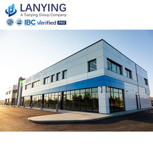 Kết cấu thép nhà xưởng Kết Cấu Thép tòa nhà văn phòng prefab thép cấu trúc xây dựng nhà kho tiền chế hiện đại - Product Image 1