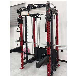 Entegre Güç Rafı, Lat Pulldown, Low Row, Smith Cable Crosser ve Çift Ağırlık Blokları ile Tam Entegre Fonksiyonel Makine - Product Image 1