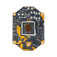 Kamera Keamanan CCTV Resolusi Tinggi 6MP Rakitan Papan IP PCB Terintegrasi dengan PoE, Lampu Ganda Pintar, Audio Dua Arah