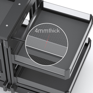 Bộ Góc Ma Thuật Giỏ Kéo Đựng Đồ Thông Dụng Bằng Thép Không Gỉ Cho Ngăn Kéo Tủ Bếp - Product Image 3