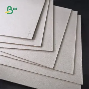 800gsm 1200gsm 1500gsm ลามิเนต Chipboard กระดาษแข็งสีเทา