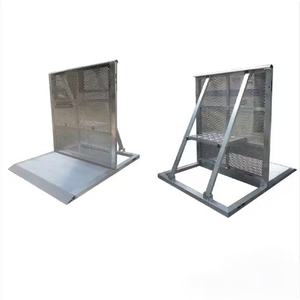 Açık hava konserleri ve kafes için taşınabilir katlanabilir alüminyum alaşım kalabalık kontrol bariyeri kamu etkinlikleri için güvenli görüntüler - Product Image 2