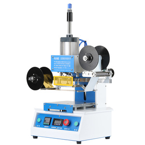 Máquina de prensa de calor neumática Wt-Qs200 para bronceado de cuero, modelo automático para rollo de papel - Product Image 2