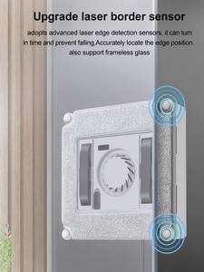 PORITOU Robot Nettoyeur de Vitres Intelligent pour la Maison avec Pulvérisation d'Eau Atomisée Ultrasonique <span class=keywords><strong>Double</strong></span> <span class=keywords><strong>Face</strong></span> – Vente en Gros - Product Image 4