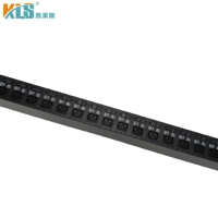 PDU de Servidor Personalizada Modelo KLS 6 de 24 Puertos Trifásica de Alta Potencia 63A con Tomacorriente C19 y Distribución de Energía con Interruptor de 24 Vías