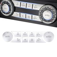 Penutup tombol AC konsol tengah Trim cocok Untuk Benz C CLS GL GLK ML W204 S204 W166 C218 X218 X164 X166 X204 W164 ABS
