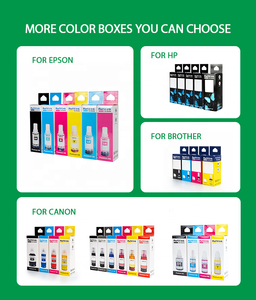 Mực điện 522 t522 cao cấp màu tương thích chai thuốc nhuộm Refill tinta sinh thái thăng hoa mực cho Epson sinh thái xe tăng máy in - Product Image 4