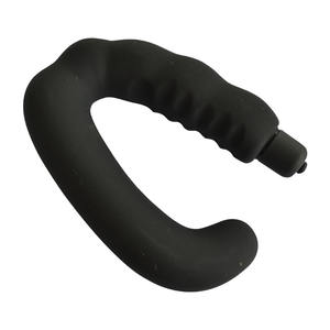 Eşcinsel masaj titreşimli 10-Speed silikon su geçirmez Anal Plug elektrik prostat masaj aleti erkekler için toptan - Product Image 6