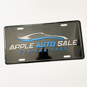 <span class=keywords><strong>Plaque</strong></span> d'immatriculation de <span class=keywords><strong>moto</strong></span> en aluminium souvenir à distance personnalisée - Product Image 5