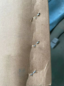 Emballage de boîtes en <span class=keywords><strong>carton</strong></span> Machine d'agrafeuse de plaques à pousser en fil ondulé Agrafeuses de boîtes Agrafeuses de boîtes Scelleuses de caisses - Product Image 3