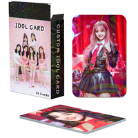 Cartes de jeu imprimées par l'usine OEM Senfutong, cartes d'idoles personnalisées au laser, fabricant de cartes laser HD imprimées, cartes de dessins animés au laser pour les fans