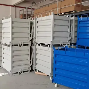 औद्योगिक भारी फोर्कलिफ्ट डंप हॉपर गोदाम चल लौह फाइलिंग बॉक्स कार्यशाला गोदाम सहायक उपकरण