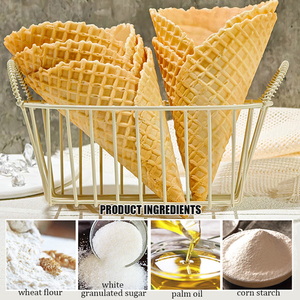 Gobelet à café comestible Calibre 8.5, Baril croustillant pour crème glacée Big Mac, Gobelet biscuit comestible, <span class=keywords><strong>Cornet</strong></span> de crème glacée dessert - Product Image 2