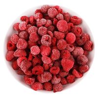 Groothandel In Bulk Frambozen Gevriesdroogd Fruit Zoete Smaak Water Geconserveerd Fd Fd Droogproces