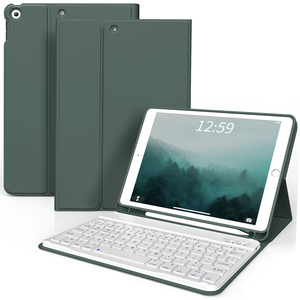 Funda con Teclado Inalámbrico Kenke para iPad de 10.2 Pulgadas, Funda con Teclado Táctil Protector para iPad 789 con Soporte para Lápiz - Product Image 2