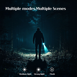 <span class=keywords><strong>Torcia</strong></span> <span class=keywords><strong>Portachiavi</strong></span> Mini WT1 PRO 200lm, 2 Pezzi, Luce Rossa Stroboscopica, Resistente, CE&ROHS, Impermeabile IPX3, Luce da Lavoro Multifunzionale - Product Image 3