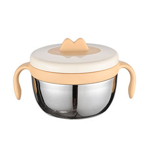 Cuenco de acero inoxidable 316L para niños, cuenco de comida desmontable - Product Image 6