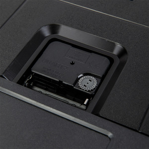 Deli 8824 <b>Wall</b> <b>Clock</b> <b>Square</b> Modern Silent Battery Powered Living Room Home Use - Product Image 1