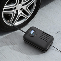 Compresseur d'air numérique classique 12V pour un gonflage précis des pneus de voiture, idéal pour les berlines, les SUV et les situations d'urgence routière