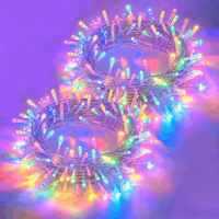 Luces de Cadena Decorativas para Dormitorio de Navidad, 50/100/200/300/400/800 LED, Resistentes al Agua IP44, Venta al por Mayor de Fábrica OEM/ODM YN Starlight