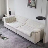 Ensemble de canapés pour la maison Meubles modulaires Canapé flottant au design unique personnalisé de style moderne à la mode pour le salon et la villa