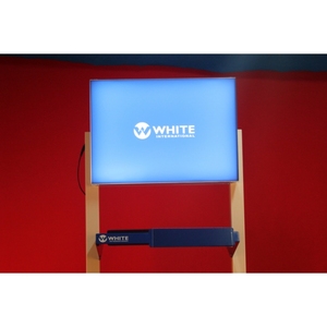 ที่วางปั๊มน้ำแบบหลายสไตล์ที่ตั้งโชว์พื้นร้านขายปลีกจอแสดงผล LCD โลหะตั้งพื้นสำหรับปั๊มน้ำ - Product Image 6