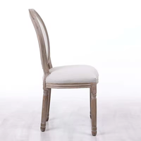 Chaises de Mariage Événementielles Louis Vintage Luxe Hôtelier pour Banquets et Salles à Manger Antiques