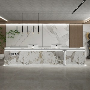 Bancone Moderno JINXIN per Istituti di Formazione, Reception, Bar, Caffetteria, Hotel, Palestra, Negozio, Cassa - Product Image 6