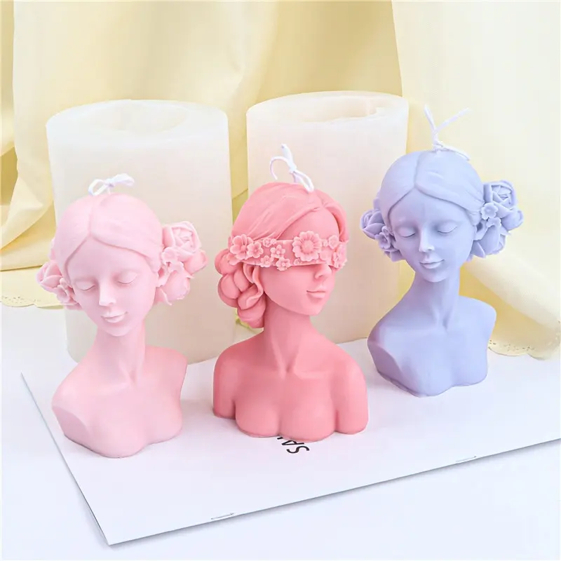 2023 INS popular wholesale woman body beauty scented candle decorations soy wax candle human body shape aromatherapy candles