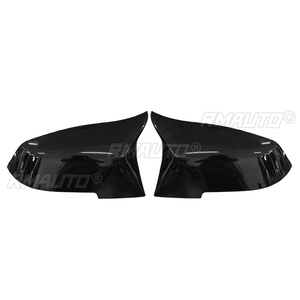 Par de Cubiertas para Espejos Retrovisores Laterales de Coche en Negro Brillante para BMW F20 F21 F22 F30 F32 F36 X1 F87 M3 - Product Image 3