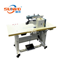 Nouveau côté divisant pressant le frottement de couture arrière et la colle thermofusible attachant la Machine de pliage de bord en cuir de semelle intérieure