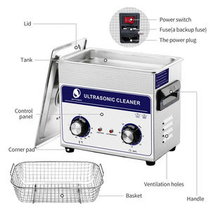 Skymen — nettoyeur de chauve-souris ultrasonique, lave-linge pour chaîne de vélo, cd, vcd, dvd, capacité 3l, 20l, 110v, 220v - Product Image 5