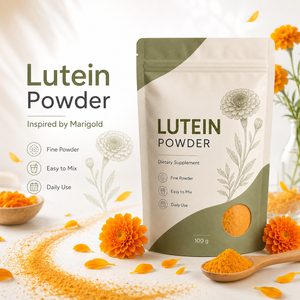 Complément Alimentaire Vitamines pour la Santé Oculaire et Immunitaire : Bêta-carotène, Zeaxanthine 40mg, Lutéoline en Poudre à Base de Calendula (Marigold) – Marque Blanche - Product Image 5