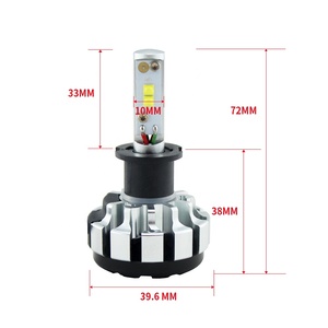T1s H4 LED <span class=keywords><strong>H7</strong></span> H11 H8 HB4 H1 9005 HB3 Auto <span class=keywords><strong>bombillas</strong></span> de faros de motocicleta 8000LM coche accesorios 6000K 8000K luces de niebla - Product Image 6