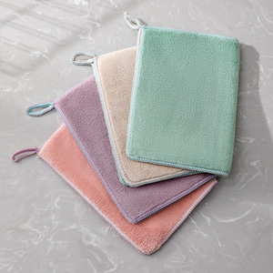 Multipurpose <b>Microfiber</b> Cleaning Cloths Soft Square Wipes for Kitchen Furniture and Car Detailing Absorbent Reusable Dish <b>Towel</b> - Product Image 4