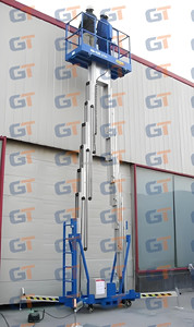 Elevador de Doble Mástil o Elevador de Personal Fabricado en Aleación de Aluminio para Trabajos Aéreos a Precio de Fábrica - Product Image 3