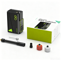 Elektrische Fahrradpumpe Schnellaufpumpender Mini-Reifenfüller 150PSI Luftpumpe für Rennräder/Mountainbikes Motorräder Bälle