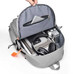 Bolsa de viaje de negocios de gran capacidad para escuela personalizada a precio barato al por mayor con mochila impermeable para ordenador portátil con carga USB - Product Image 2