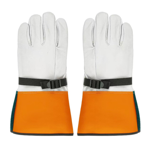 Găng tay chống sốc điện áp cao su tự nhiên và thiết kế hình dạng tay thoải mái găng tay bảo vệ bên ngoài - Product Image 1