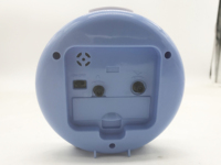 Jam Alarm Analog Digital Desktop dengan Lampu Latar Bertenaga Baterai untuk Anak-anak, Kantor, Ruang Tamu, Dapur, Terbuat dari Bahan ABS