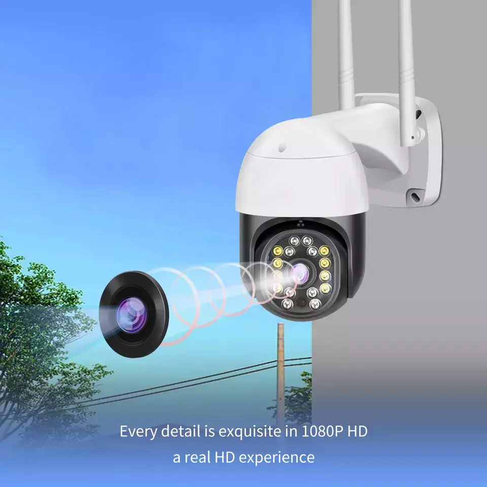 Waterproof Surveillance Camera IP CCTV Outdoor Network Night Vision Camera Wireless Security IP66 3MP Smart Video V380 Pro
