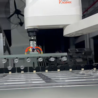 Robot articulé industriel SCARA à 4 axes contrôlé par PLC pour ligne de production, charge légère