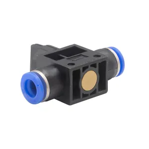 HVFF 5 Way Pkg Reducing Connector 8mm To 6mm Plastic Tube Quick Connect Air Fitting