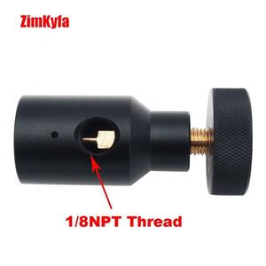 Adaptador de Llenado de CO2 Zimakyfa con Control Remoto de Encendido/Apagado, Manómetro de 1.5k/3k/5kpi, Manguera Compatible con HPA de Aleación de Aluminio, Rosca de Entrada G1/2-14, Color Negro - Product Image 4