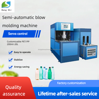 Máquina de Moldeo por Soplado Semiautomática para Producción de Botellas de 5 Galones, Máquina de Moldeo por Soplado Semiautomática de 5L 10L