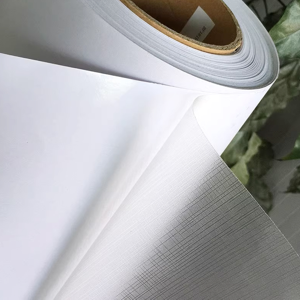 PVC Transparent Self-adhesive Cross Cold Laminating Film Roll, Suitable for Photos and Posters, Waterproof and Scratch Resistant
