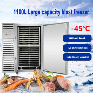 Réfrigérateurs à <span class=keywords><strong>congélateur</strong></span> supérieur, congélateurs horizontaux, congélateurs à air, refroidisseur, 15 plateaux, excellent pour la fabrication de gelato et la congélation multiple - Product Image 2