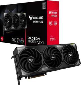 การ์ดจอ 16GB GDDR6 รุ่น OC Edition พัดลมสามตัว รองรับการแสดงผล GPU Radeon RX 9070 XT สำหรับประกอบคอมพิวเตอร์เล่นเกม รุ่น 90YV0L71-M0NA00 ใหม่ - Product Image 6