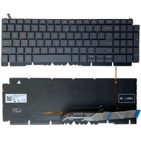 Clavier rétroéclairé pour ordinateur portable Dell G15 5511 5510 5515 5520 US/ UK / Espagnol / Français / Brésilien/ Russe / Arabe/ Turc Keyboa