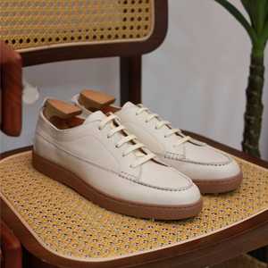 Zapatos Deportivos Personalizados para Oficina, Antideslizantes, con Punta Redonda, con Cordones, que Aumentan la Altura, Impermeables, con Suela de Goma Suave para Otoño - Product Image 3